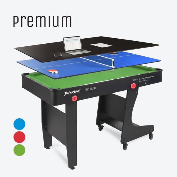 Promatch Premium Bilardo + Masa Tenisi Seti