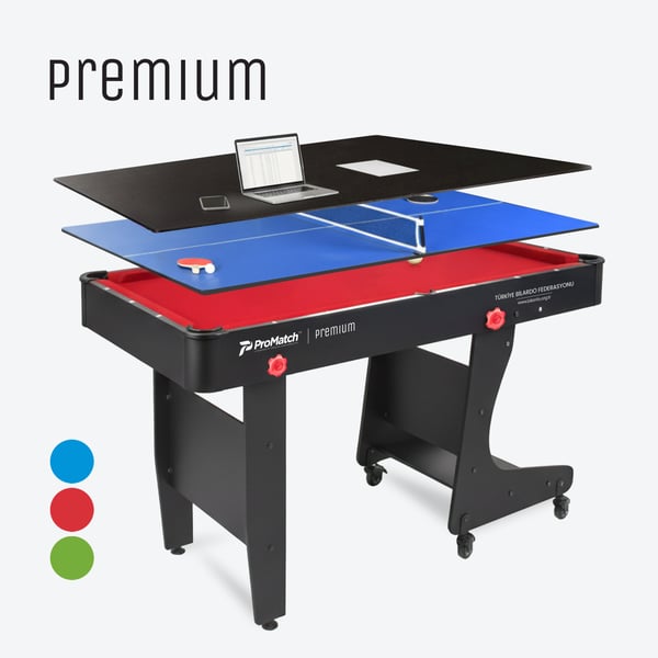 Promatch Premium Bilardo + Masa Tenisi Seti